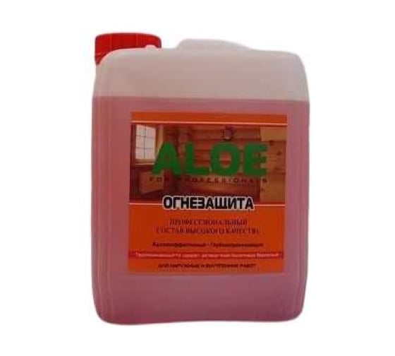 Огнезащита ALOE 10 л (красный) 10256