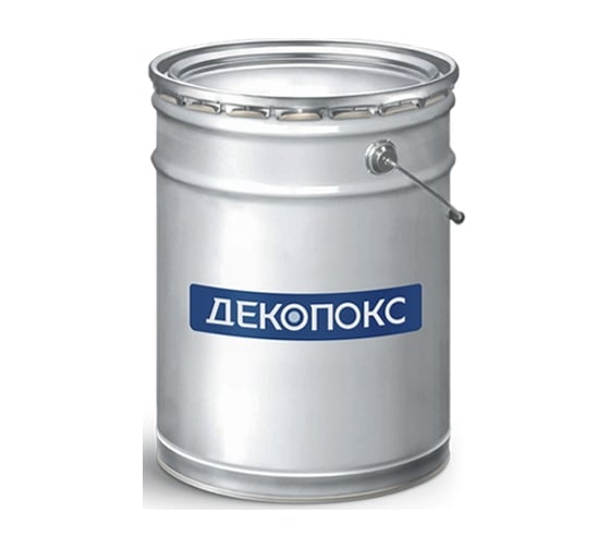 Эпоксидный грунт Декотерм ДЕКОПОКС-ФАСТ комплект А тара 20 л фасовка 20 кг серая 4607071701711