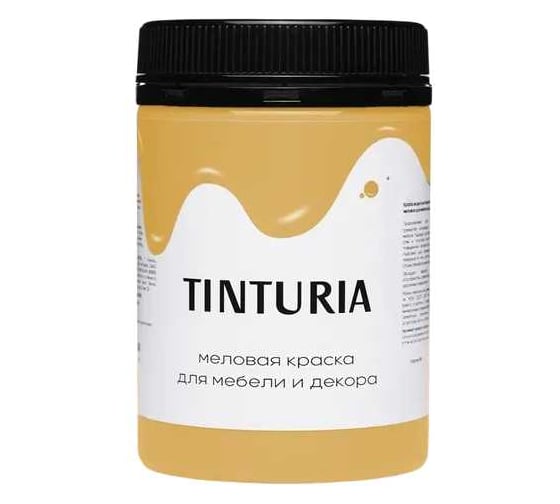 Краска для мебели и декора TINTURIA банановый крем 0,35 кг /12 ЭК000146612