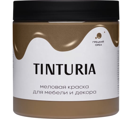 Краска для мебели и декора TINTURIA грецкий орех 0,75 кг /6 ЭК000145881 1