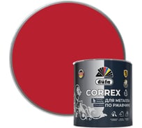 Грунт-эмаль Dufa CORREX 3 в 1 для металла по ржавчине RAL-3001 красный 2 л МП00-013746