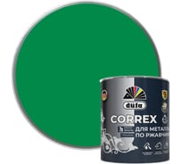 Грунт-эмаль Dufa CORREX 3 в 1 для металла по ржавчине RAL-6029 зеленый 0.75 л МП00-013751