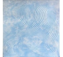 Плита потолочная ООО Гранд Пак KINDECOR, голубая 307-34 4 кв.м 446