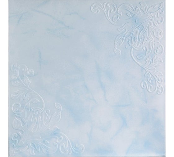 Плита потолочная ООО Гранд Пак KINDECOR, голубая 204-94 4 кв.м 312