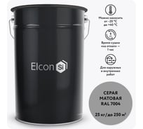 Грунт-эмаль Elcon по ржавчине 3 в 1 RAL 7004 серая 00-00461398
