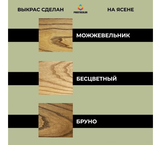 Тиковое масло PROSTOCOLOR TEAK OIL ПРОСТОКОЛОР (Можжевельник) 0,75 л 101330