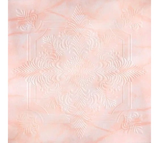 Плита потолочная ООО Гранд Пак KINDECOR, розовая 205-97, 4 м2, 335