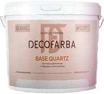 Грунтовка акриловая ABC FARBEN с мраморной крошкой Base Quartz 14 кг Decofarb 4300016295