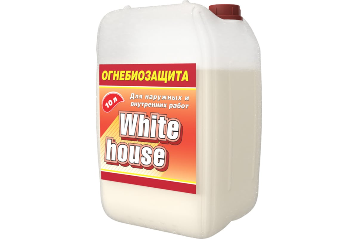 Огнебиозащита White House 10 л 15911 - выгодная цена, отзывы,  характеристики, фото - купить в Москве и РФ