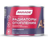 Эмаль алкидная термо полуматовая PARADE А5 база А 0,45 л Россия 90003369945