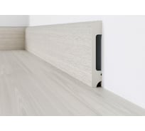 Плинтус напольный из полимера ультравысокой плотности СОЛИД дуб млечный, длина 2 м, уп. 12 шт, арт. 8 UHD 05/80 ДМ2