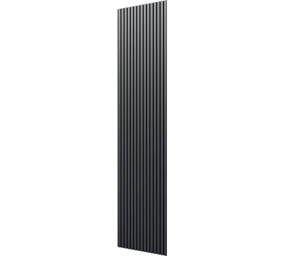 Акустическая панель Cosca Decor 2750x600x21 мм черный войлок рейки МДФ шпон дуб антрацит темно-серый 00-00078908