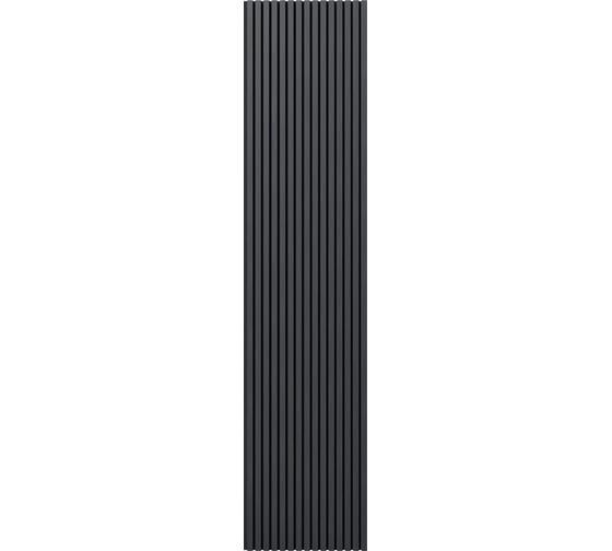 Акустическая панель Cosca Decor 2750x600x21 мм черный войлок рейки МДФ шпон дуб антрацит темно-серый 00-00078908