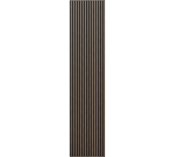 Акустическая панель Cosca Decor 2750x600x21 мм черный войлок рейки МДФ шпон дуб маррон коричневый 00-00078910