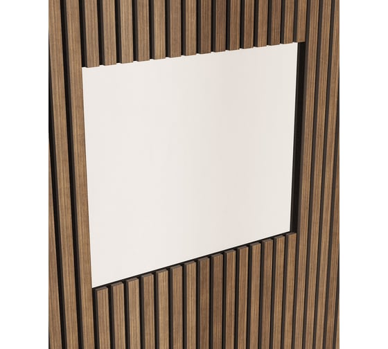 Акустическая панель Cosca Decor 2750x600x21 мм черный войлок рейки МДФ шпон дуб маррон коричневый 00-00078910