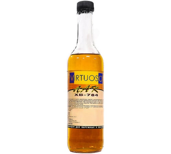 Лак VIRTUOSO ХВ-784 (0.5 л; бук) 11603034 1