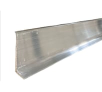 Плинтус алюминиевый ЭлитПроф L-образный 40x11x2500 мм, без покрытия - сырой апл 40 СР 250 ECO