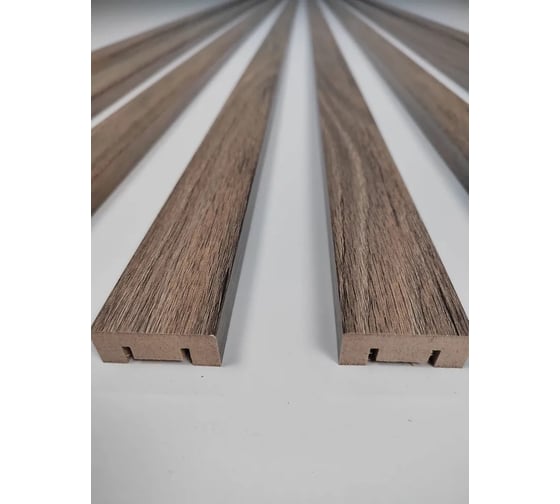 Рейка Artiva 40x16x2750 мм, МДФ, экошпон, дуб лацио, 00-00085886