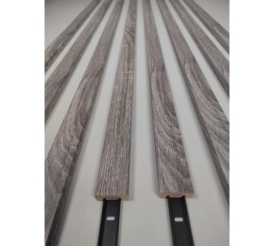 Рейка Artiva 40x16x2750 мм, МДФ, экошпон, дуб рейн, 00-00085885