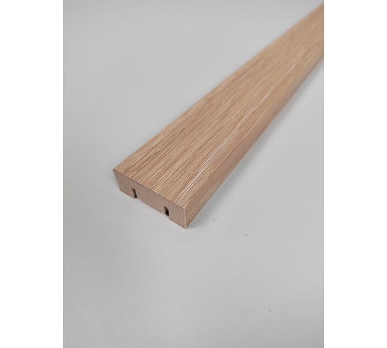 Рейка Cosca Decor RS01, экошпон, ясень Тирамису, 40x16x2750 мм, МДФ ш 00-00073850 1