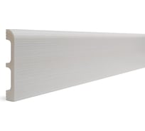Плинтус напольный ударопрочный влагостойкий (капучино; 80Х13Х2400 мм) Decor-Dizayn 706-75