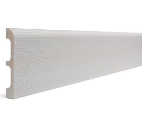 Плинтус напольный ударопрочный влагостойкий (капучино; 80Х13Х2400 мм) Decor-Dizayn 706-75