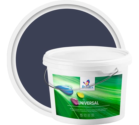 Резиновая краска Резолюкс Universal (14 кг; палисандр) УТ000011447