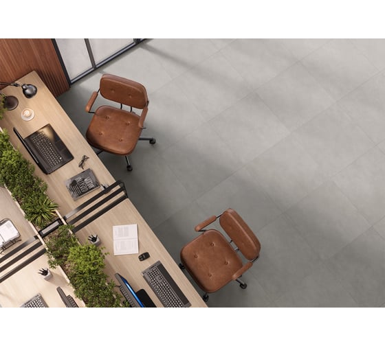 Керамогранит NewTrend New Trend Life Cement Gray матовый 600х600х9,5 1,44м2 серый D60237M