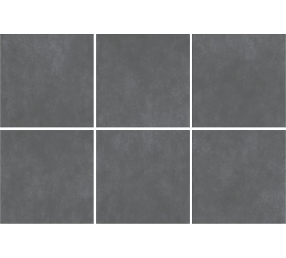 Керамогранит NewTrend New Trend Life Cement Graphite матовый 600х600х9,5 1,44м2 графит D60238M