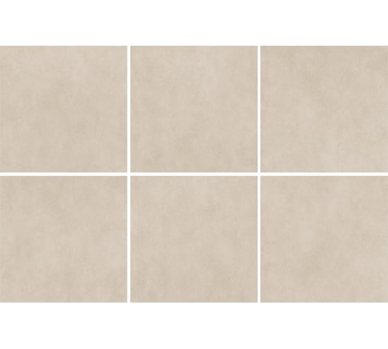 Керамогранит NewTrend Life Cement Beige матовый, 600x600x9,5, 1,44 м2, бежевый, 4 шт, D60236M