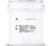 Грунт-эмаль KOVALI KOVALAK Транспортная желтая RAL1023, 20 кг, kov.p.6.1023.20