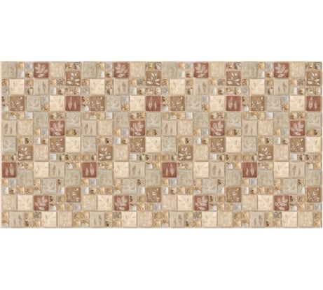 Панель на стену из ПВХ GRACE (Мозаика Осенний лист, 955х480 мм) УТ000019703