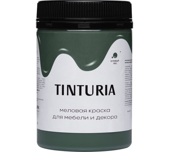 Краска для мебели и декора TINTURIA еловый лес 0.35 кг 12 ЭК000145903 1