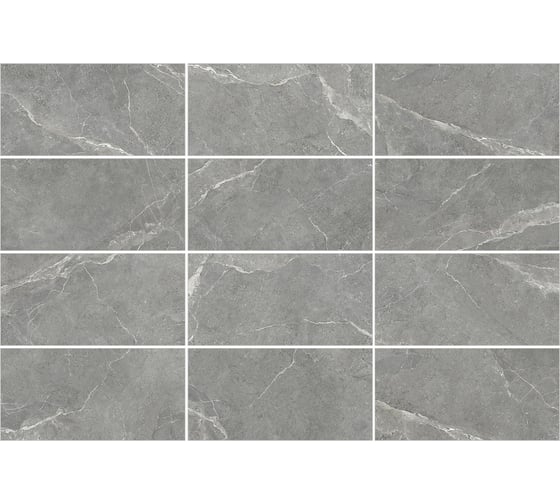 Керамогранит Artkera Group Titanium Gris матовый 600x1200x10 мм, 1.44 кв.м серый 2 шт в упаковке GP60120TIA05M