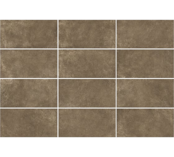 Керамогранит Artkera Group Microcement Brown матовый 600x1200x10 мм, 1.44 кв.м коричневый 2 шт в упаковке GP60120MIM08M