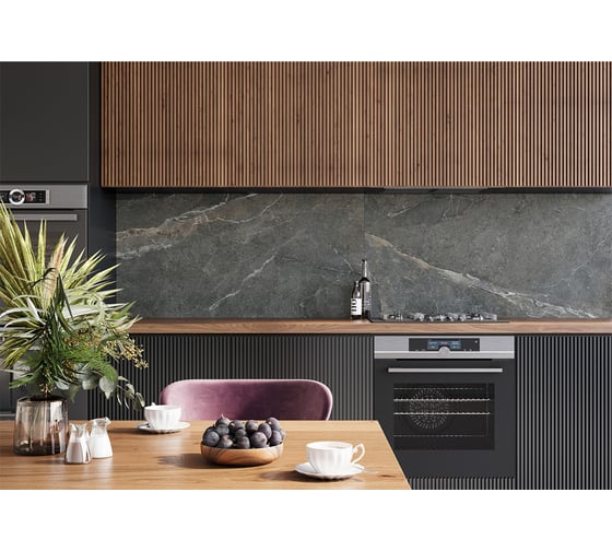 Керамогранит Artkera Group Titanium Graphite матовый 600x1200x10 мм, 1.44 кв.м графит 2 шт в упаковке GP60120TIA25M