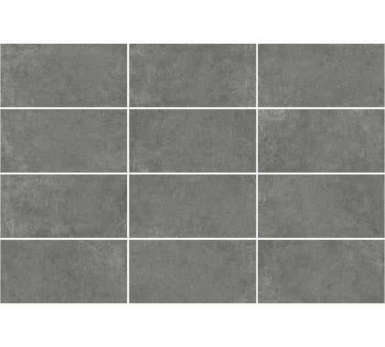 Керамогранит Artkera Group Microcement Graphite матовый 600x1200x10 мм, 1.44 кв.м графит 2 шт в упаковке GP60120MIM25M