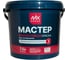 Краска водно-дисперсионная МАСТЕР белая матовая влагостойкая (база А) 4850008520378 1