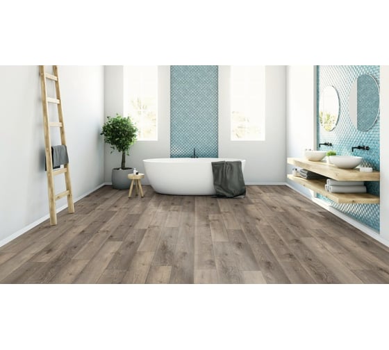 Ламинат Ter Hurne DURECO CLASSIC LINE Серо-коричневый, 33 класс, толщина 12 мм, 1.480 кв.м 1101260015