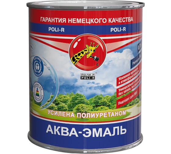 Аква-эмаль Poli-R (глянцевая; 0.75 л) 11830 1