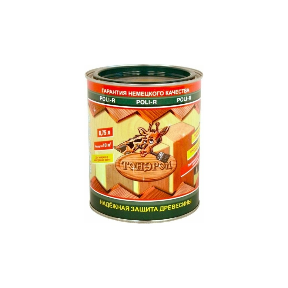 Пропитка Poli-R Тонэрол (белая береза; 0.75 л) 15277 - выгодная цена ...