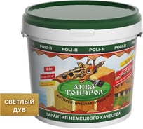Пропитка Poli-R Аква-Тонэрол (светлый дуб; 0.9 л) 14485
