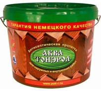 Пропитка Poli-R Аква-Тонэрол (лесной орех; 10 л) 12631