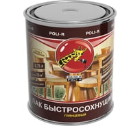 Быстросохнущий лак Poli-R (глянцевый; 0.75 л) 13907
