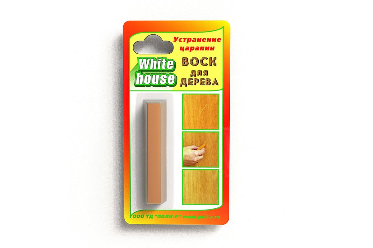 Воск для дерева White House (миланский орех светлый № 34; 15 гр) 14256 ...