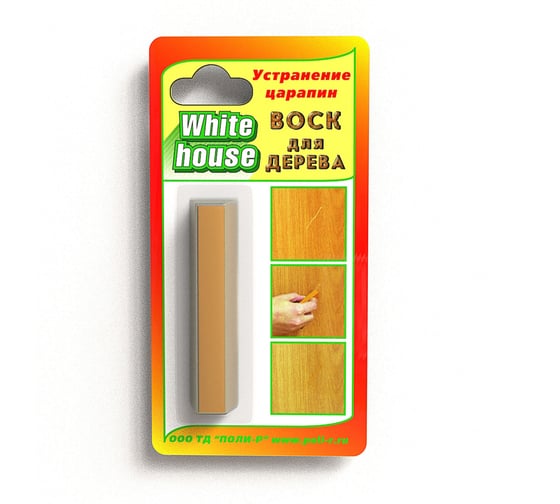 Воск для дерева White House (миланский орех темный № 52; 15 гр) 14257