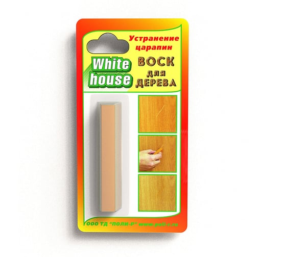 Воск для дерева White House (дуб беленый темный № 38; 15 гр) 14261 1