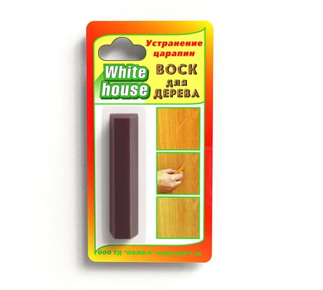 Воск для дерева White House (вишня темная № 44; 15 гр) 15487