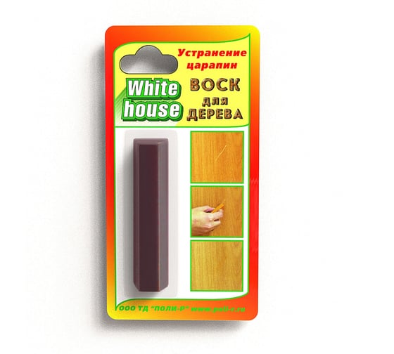 Воск для дерева White House (вишня темная № 44; 15 гр) 15487 1
