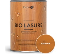 Пропитка для дерева (антисептик для дерева) Elcon Bio Lasure каштан, 0.9 л 00-00461940